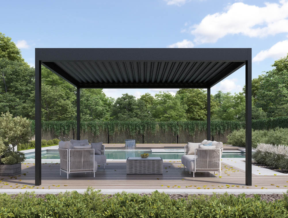 AirCube¹ Pergola Lamellendach Freistehend