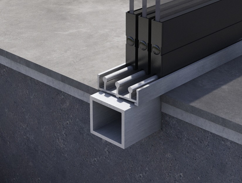 Fundament Unterkonstruktion 3 – Spurig