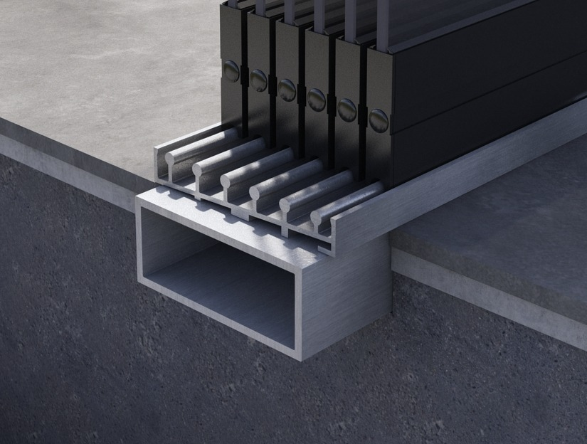 Fundament Unterkonstruktion 6 – Spurig